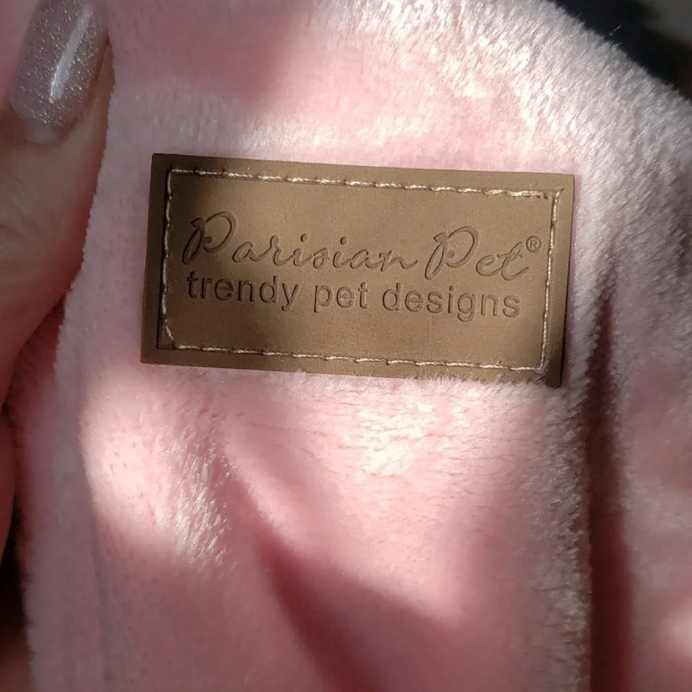 𝅺parisian pet plush pink outfit  size XL